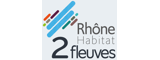 Deux Fleuves Rhône Habitat Logo